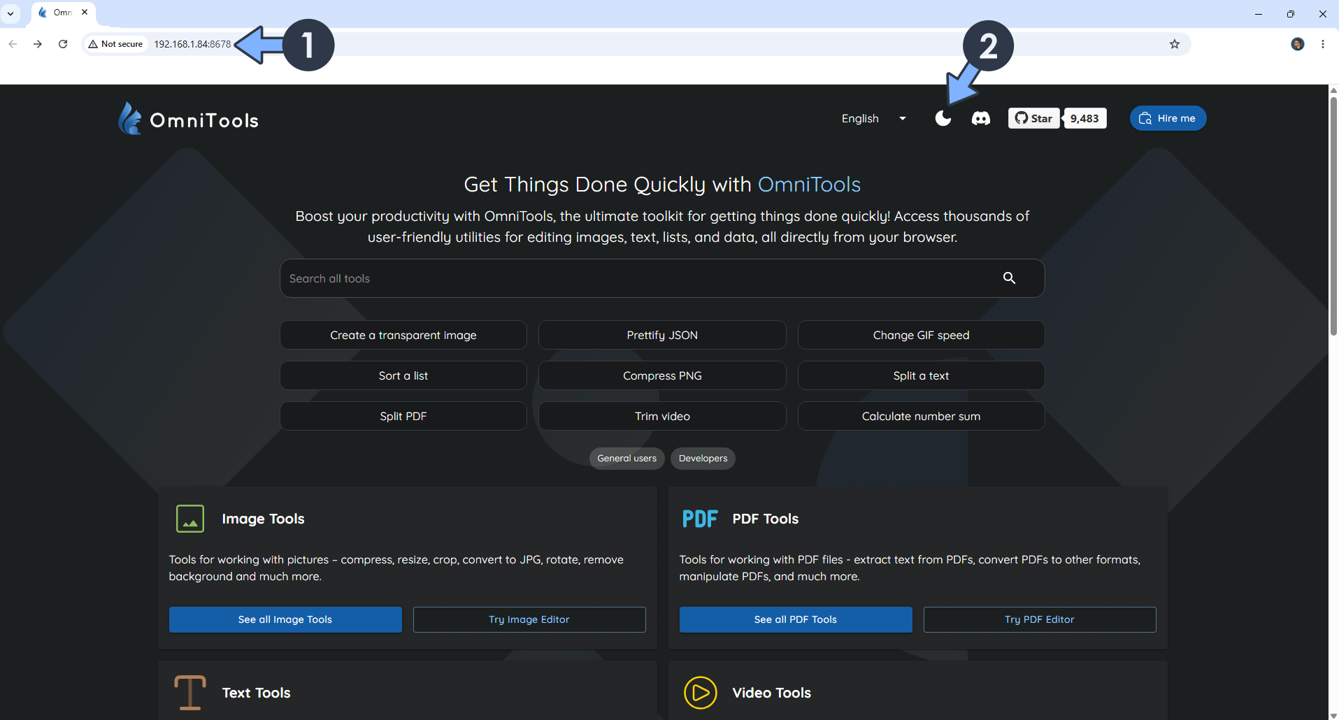 OmniTools Synology NAS Set up 3 new 2026
