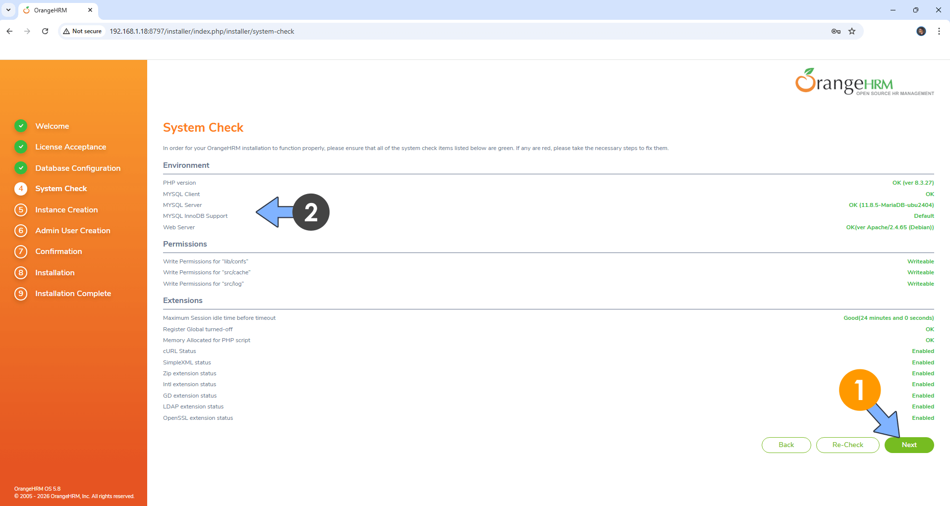 OrangeHRM Synology NAS Set up 9 new 2026