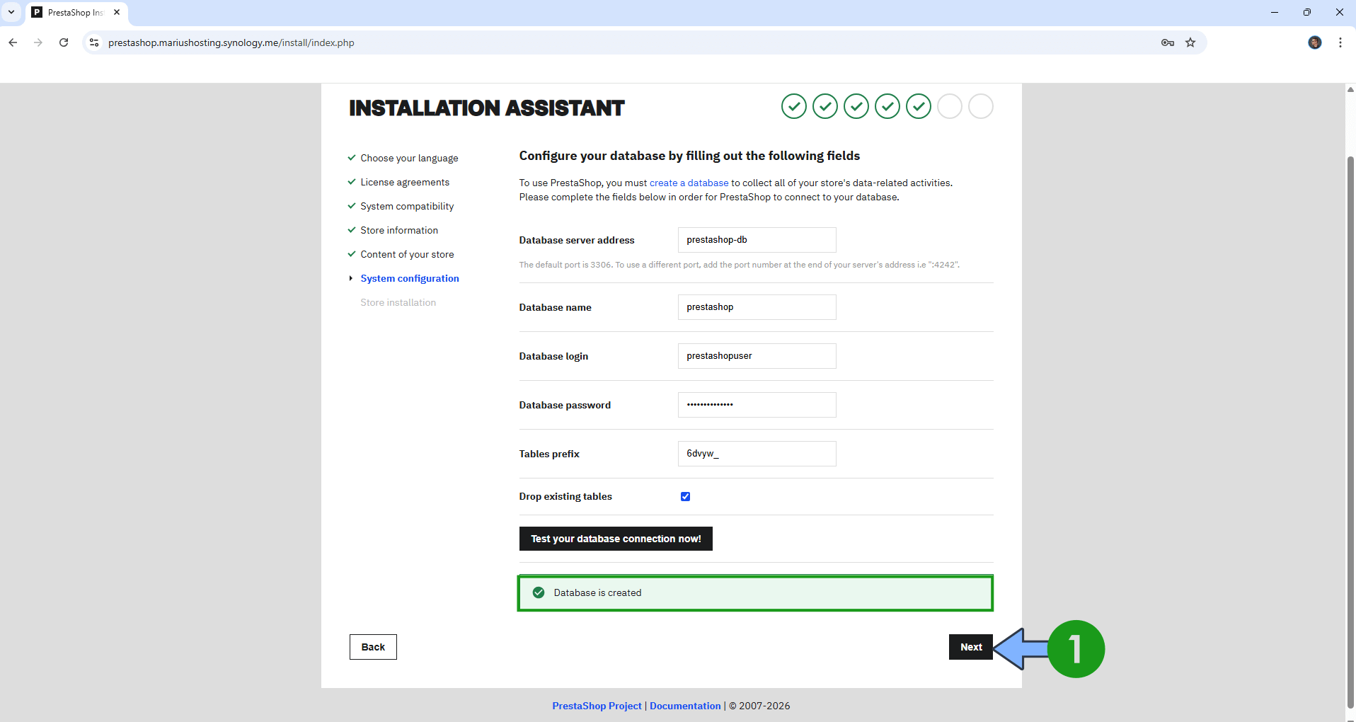 PrestaShop Synology NAS Set up 16 new 2030