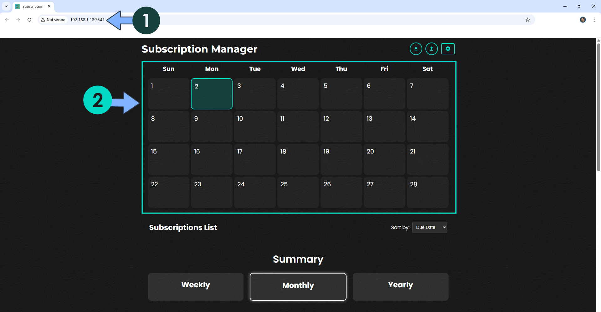 Subscription Manager Synology NAS Set up 5 new 2028