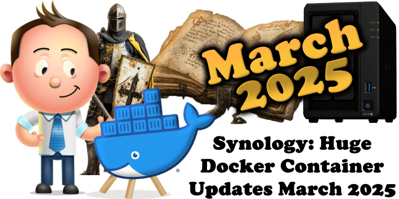 Synology Huge Docker Container Updates March 2025