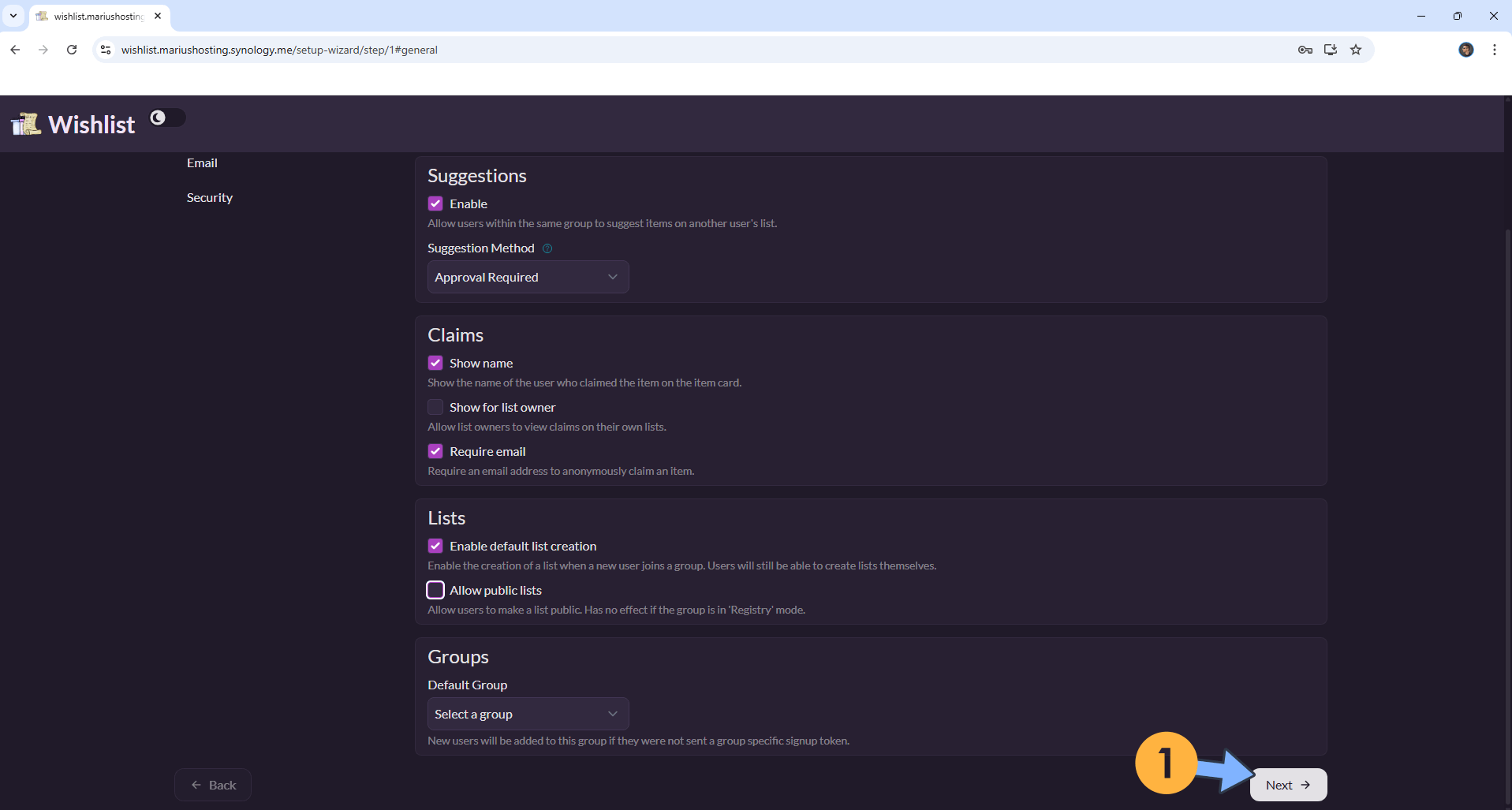 WishList Synology NAS Set up 12 new 2026