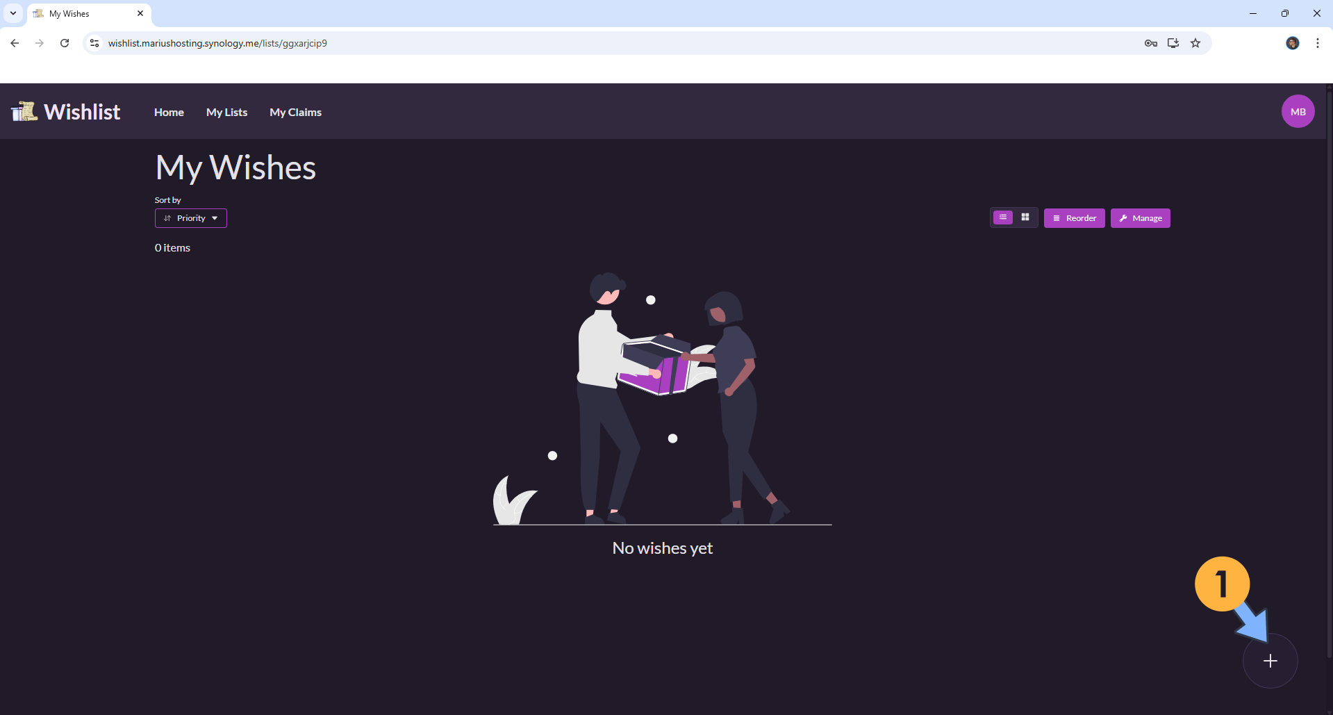 WishList Synology NAS Set up 15 new 2026