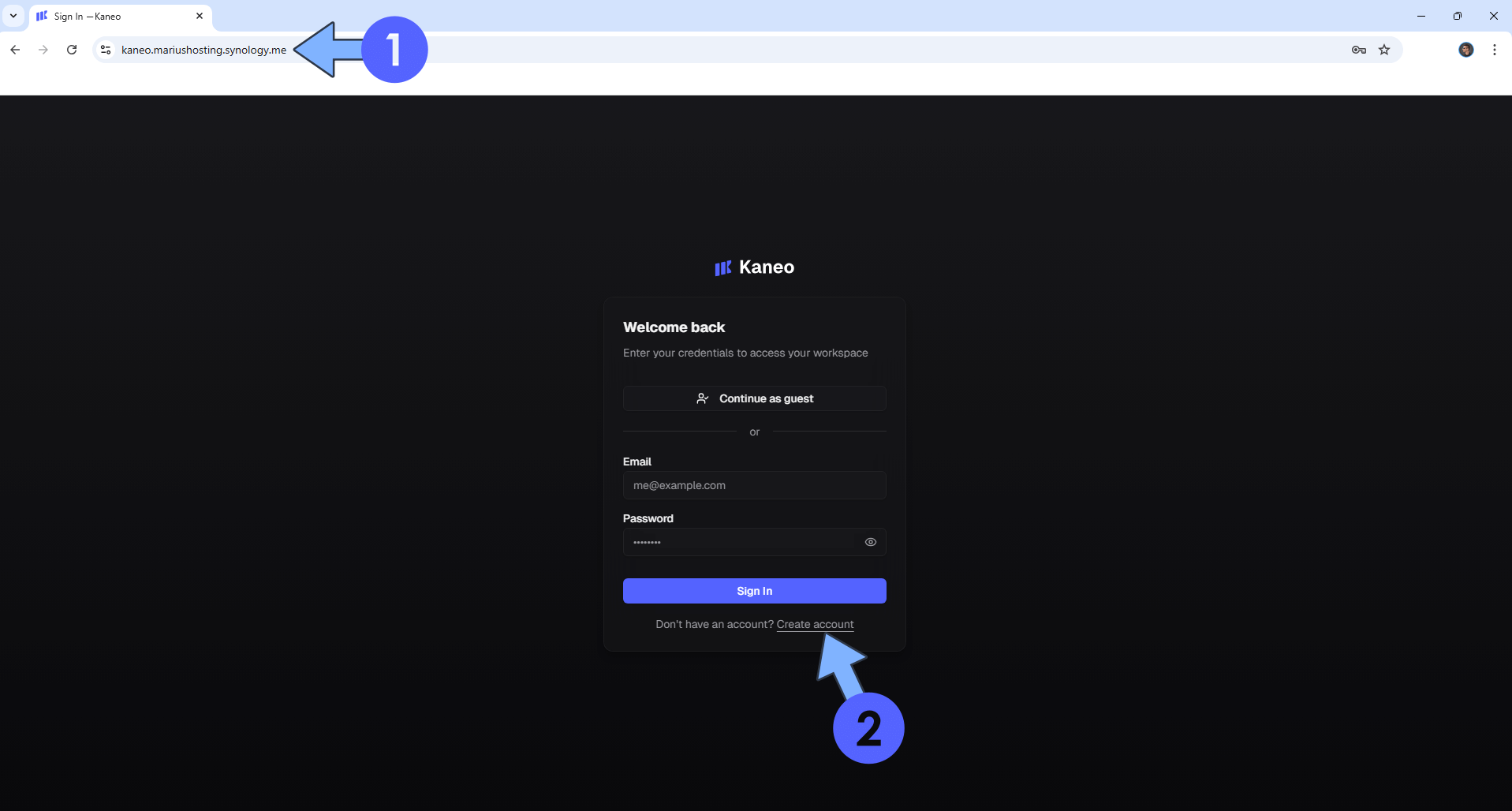 Kaneo Synology NAS Set up 12 new 2027