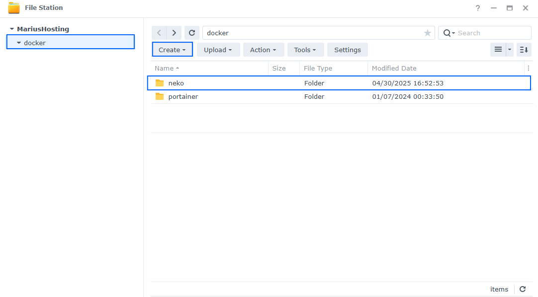 Neko Synology NAS Set up 1