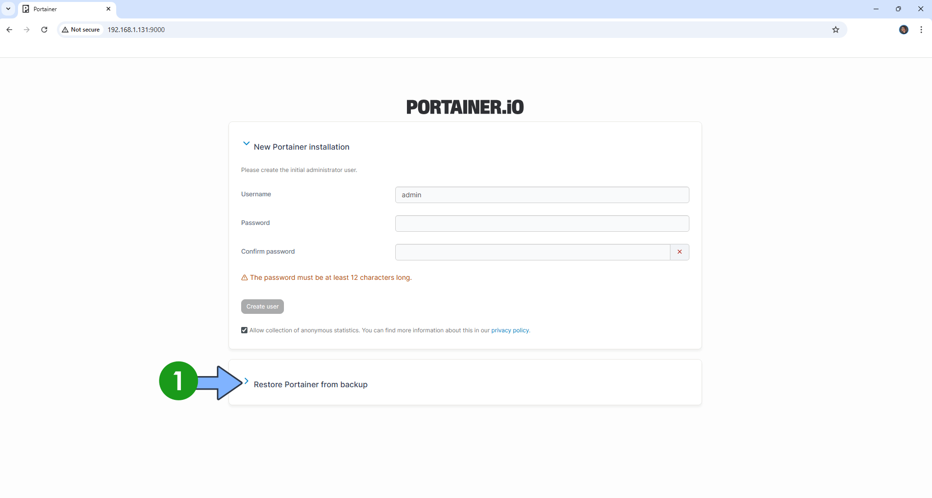 Synology Backup Portainer 2 new 2026