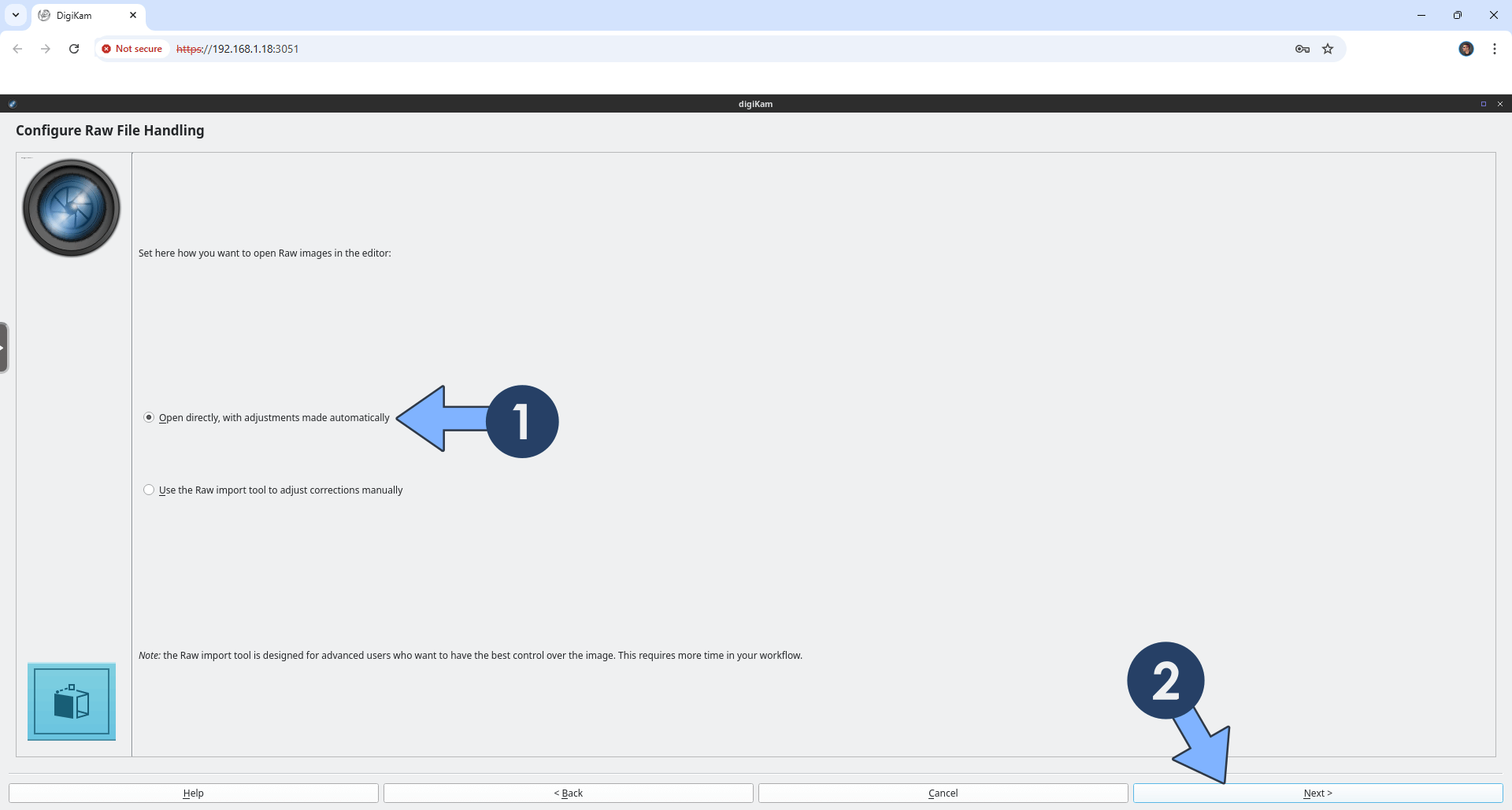 Synology Install digiKam with Portainer 12 new 2026