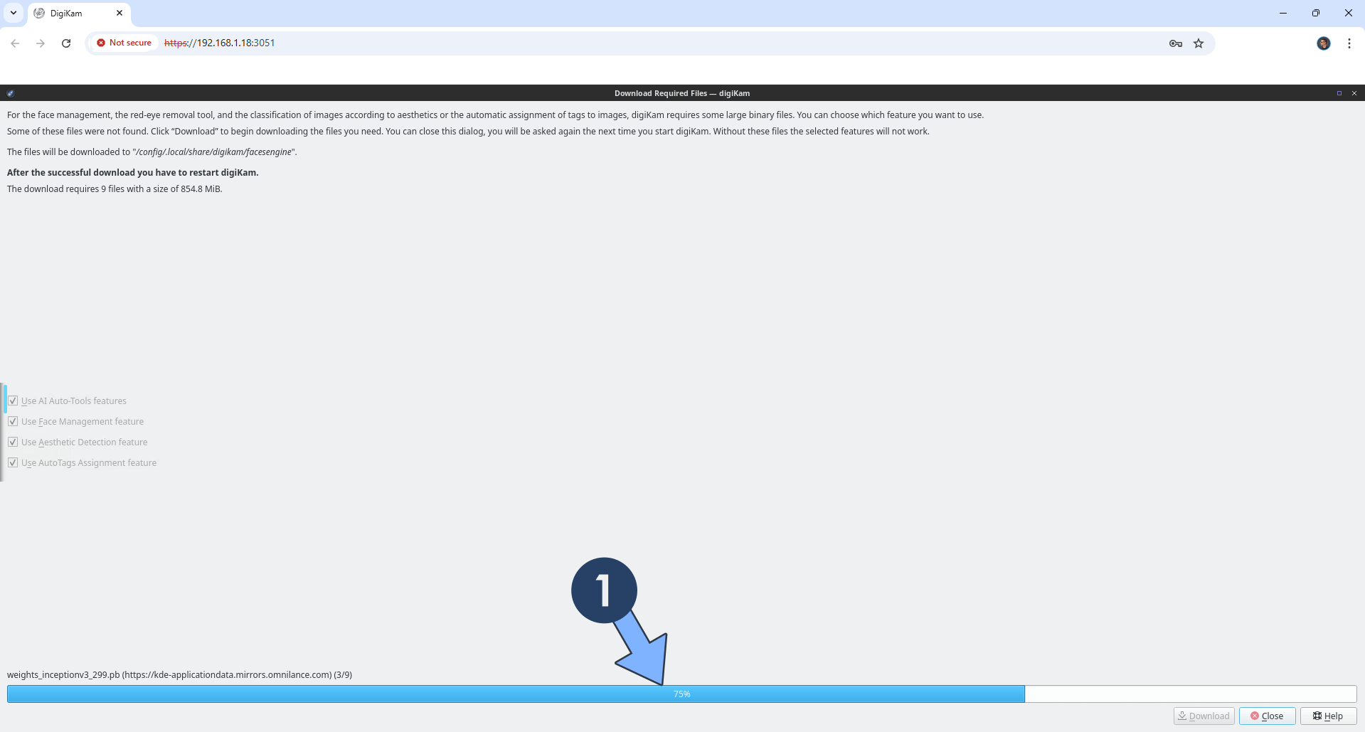 Synology Install digiKam with Portainer 19 new 2026