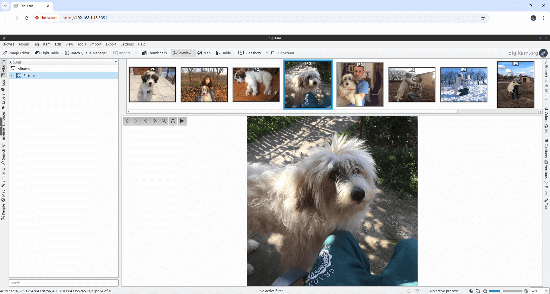 Synology Install digiKam with Portainer 23 new 2026