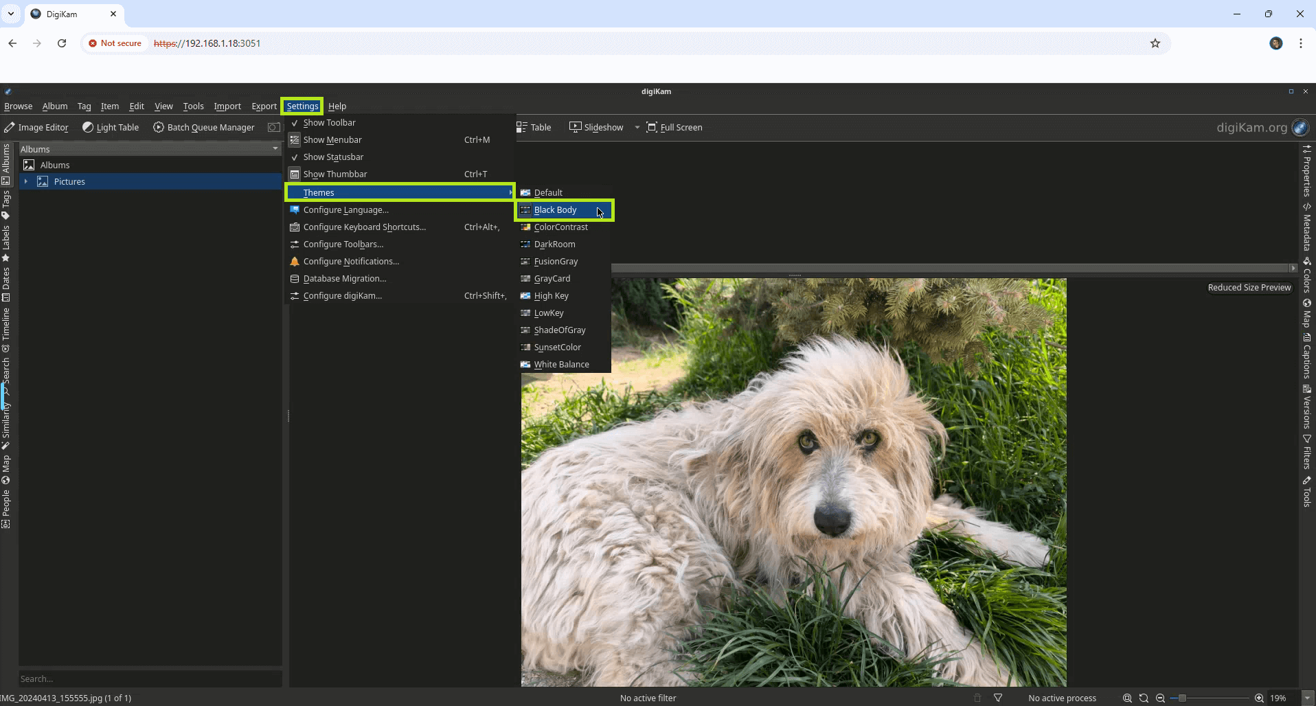 Synology Install digiKam with Portainer 25 new 2026