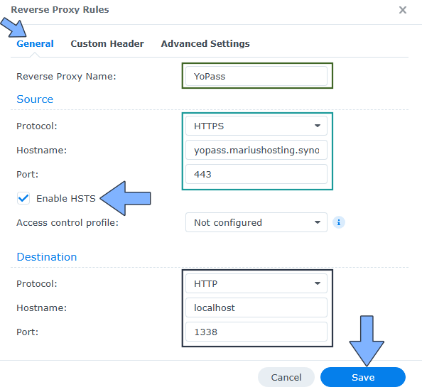 Yopass Synology NAS Set up 3-new 2026