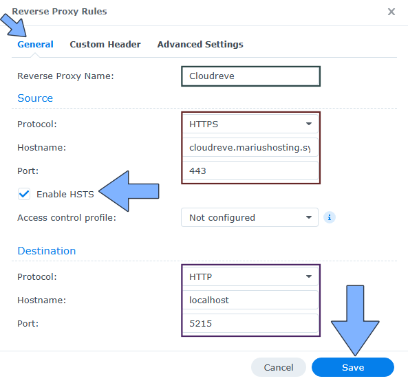 Cloudreve Synology NAS Set up 3