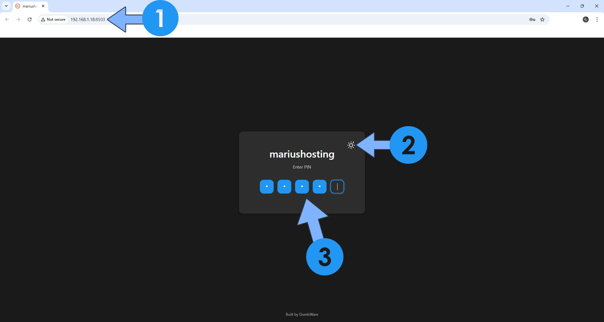 DumbTerm Synology NAS Set up 6