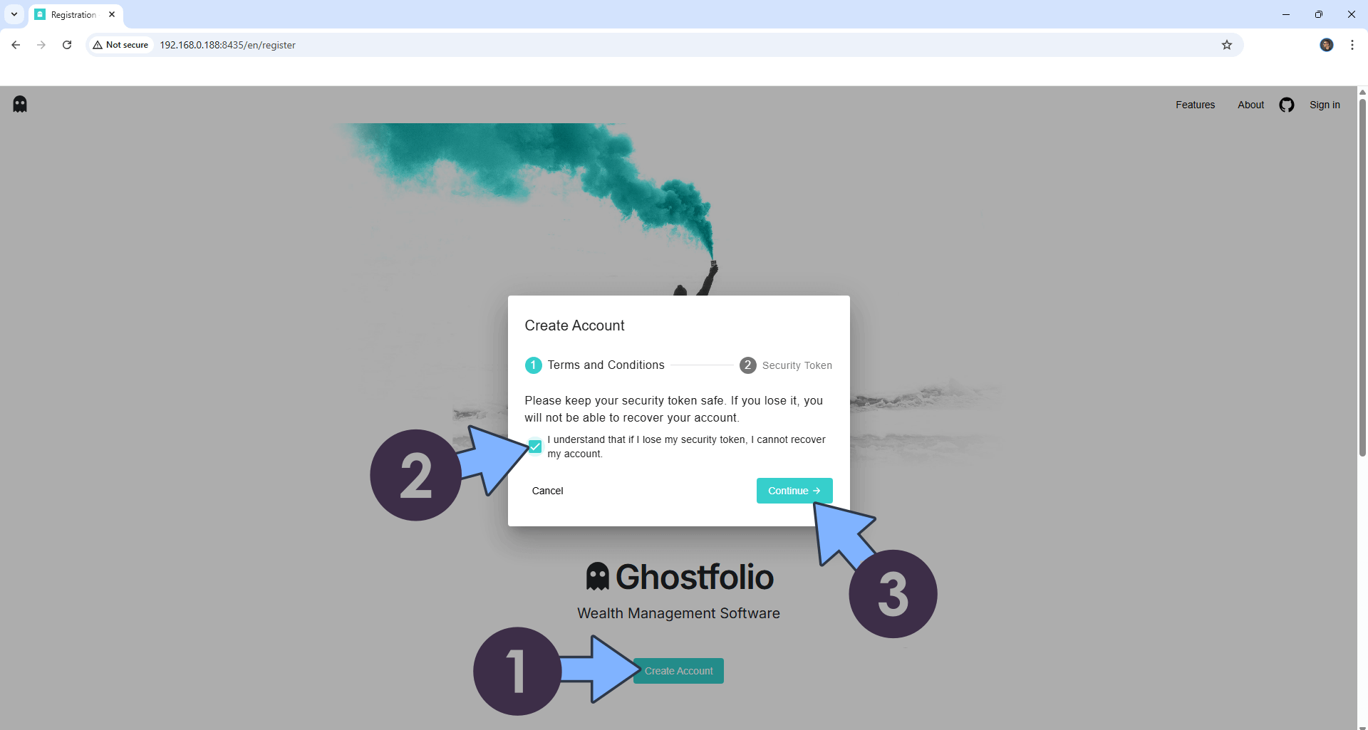 Ghostfolio UGREEN NAS Set up 7