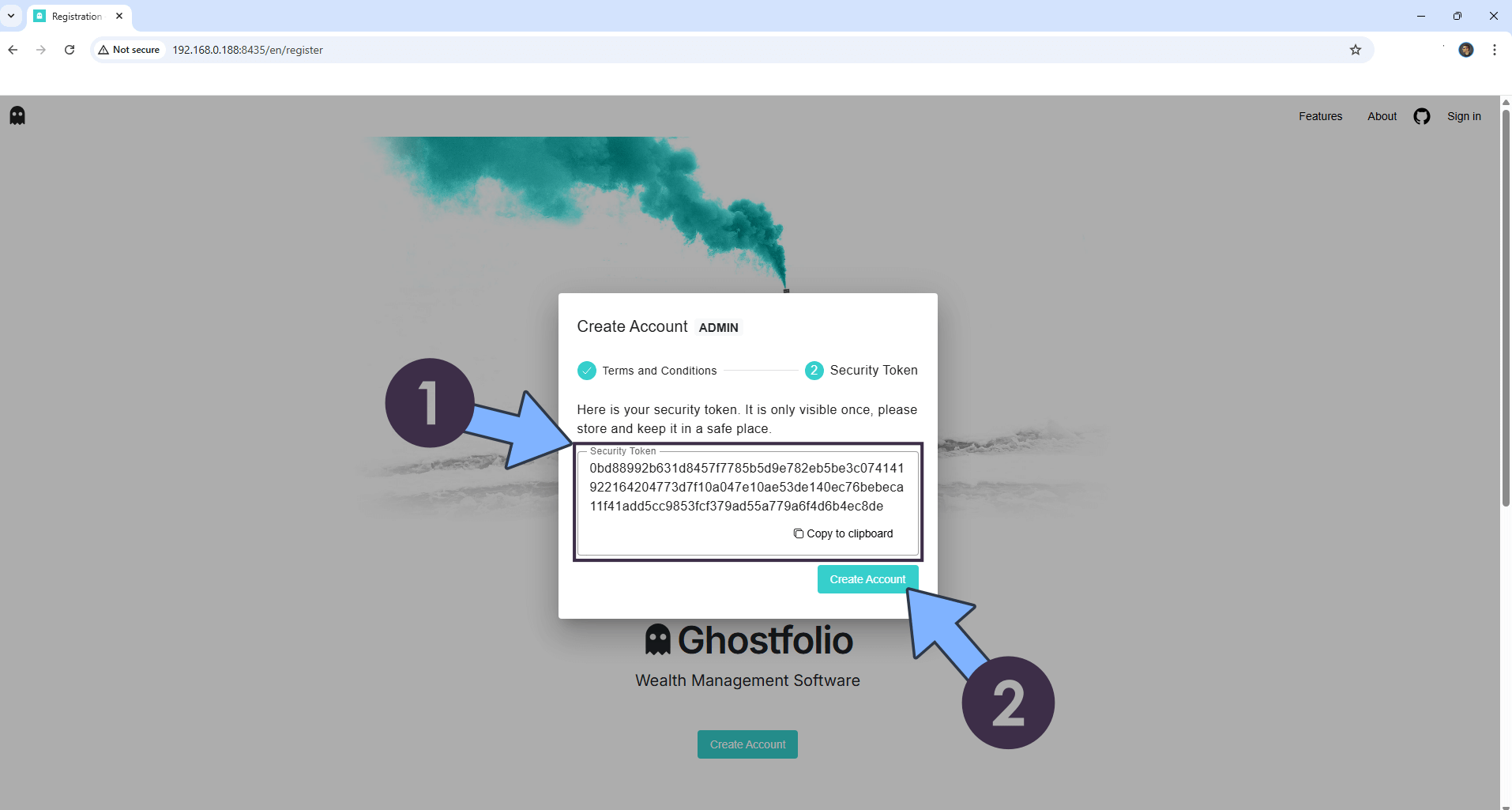 Ghostfolio UGREEN NAS Set up 8
