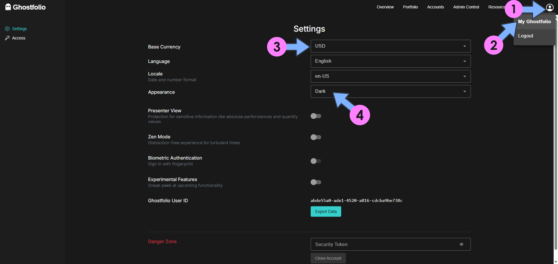 Ghostfolio UGREEN NAS Set up 9