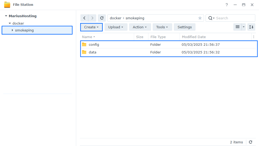 Smokeping Synology NAS Portainer Set up 2