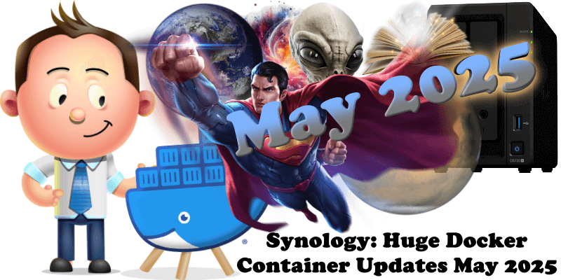 Synology Huge Docker Container Updates May 2025