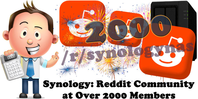 Synology Reddit Community at Over 2000 Members
