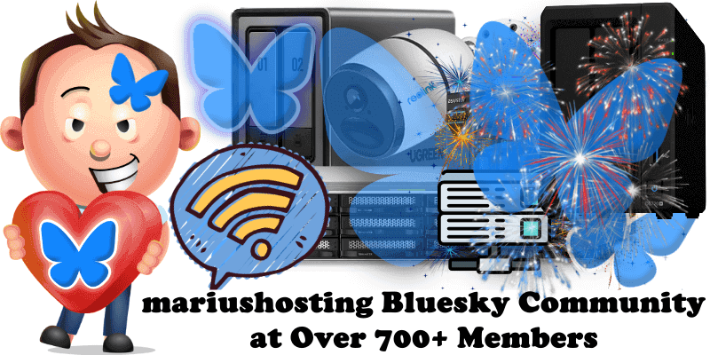 mariushosting Bluesky Community at Over 700 Members