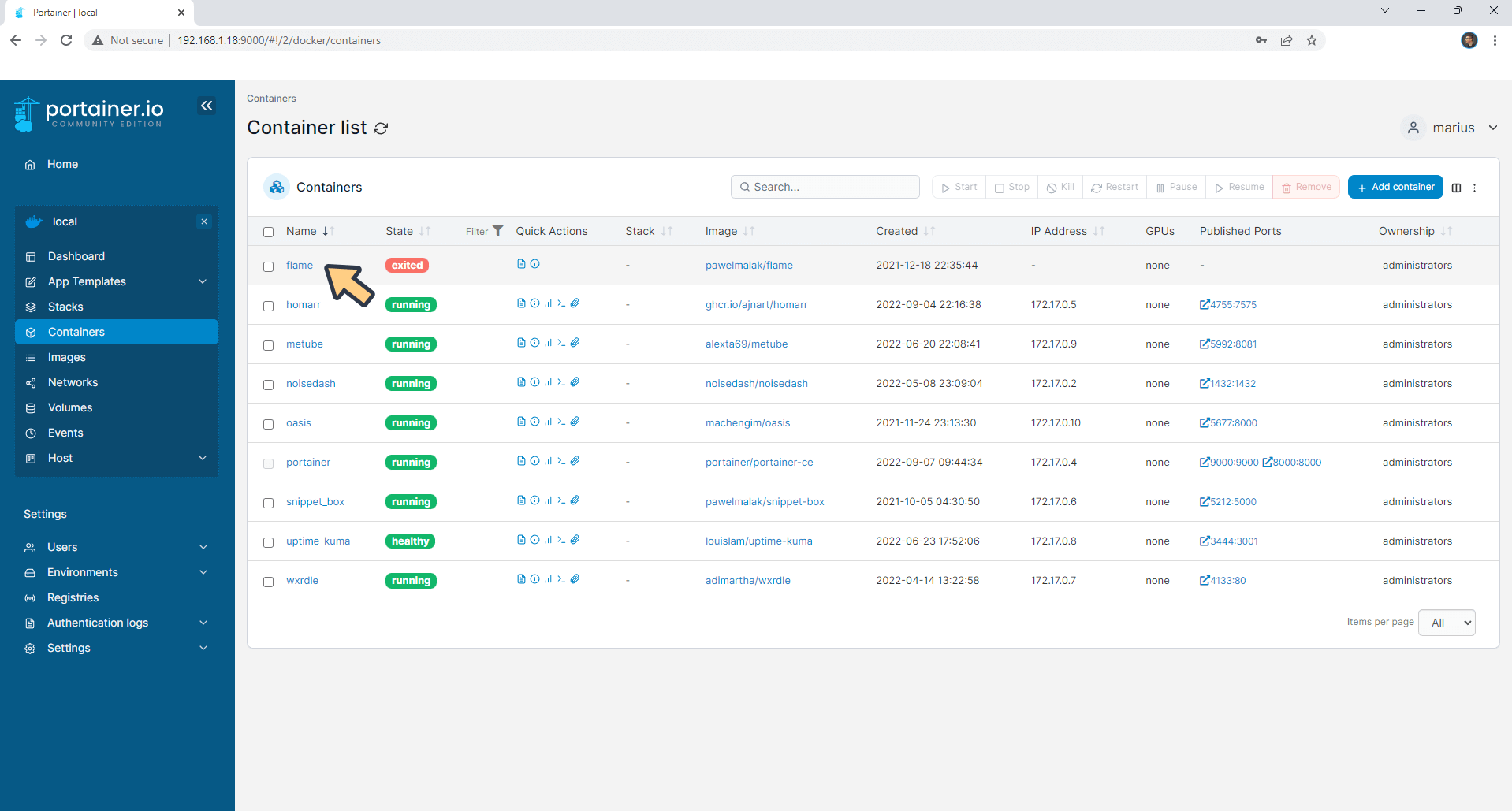 2 UGREEN NAS Update Docker Container Using Portainer