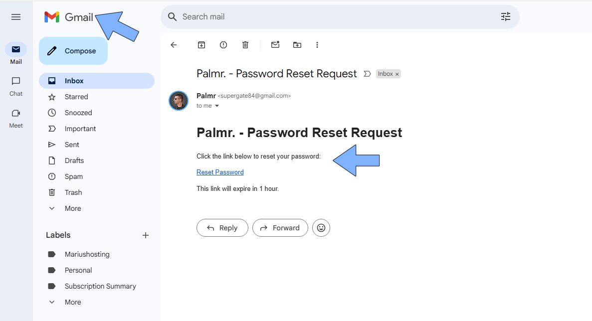 3 Palmr Synology NAS Set up Email Notification