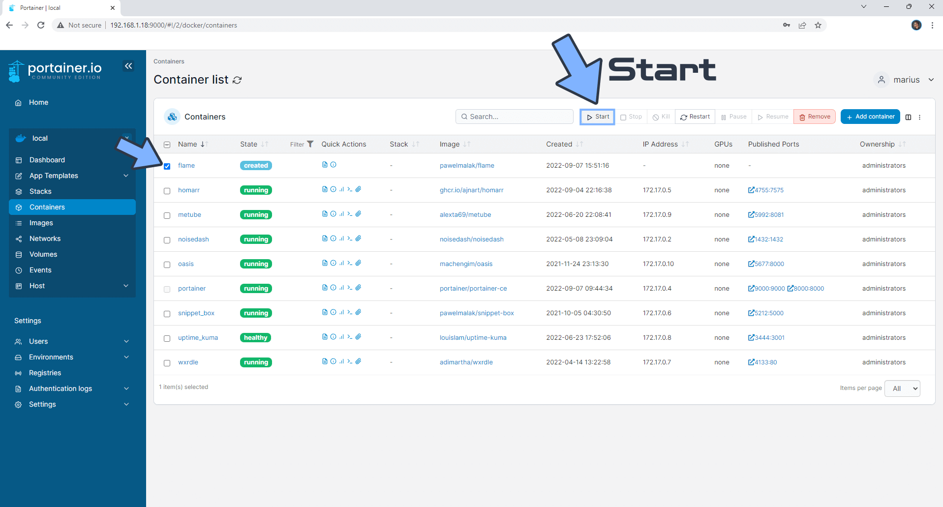 5 UGREEN NAS Update Docker Container Using Portainer