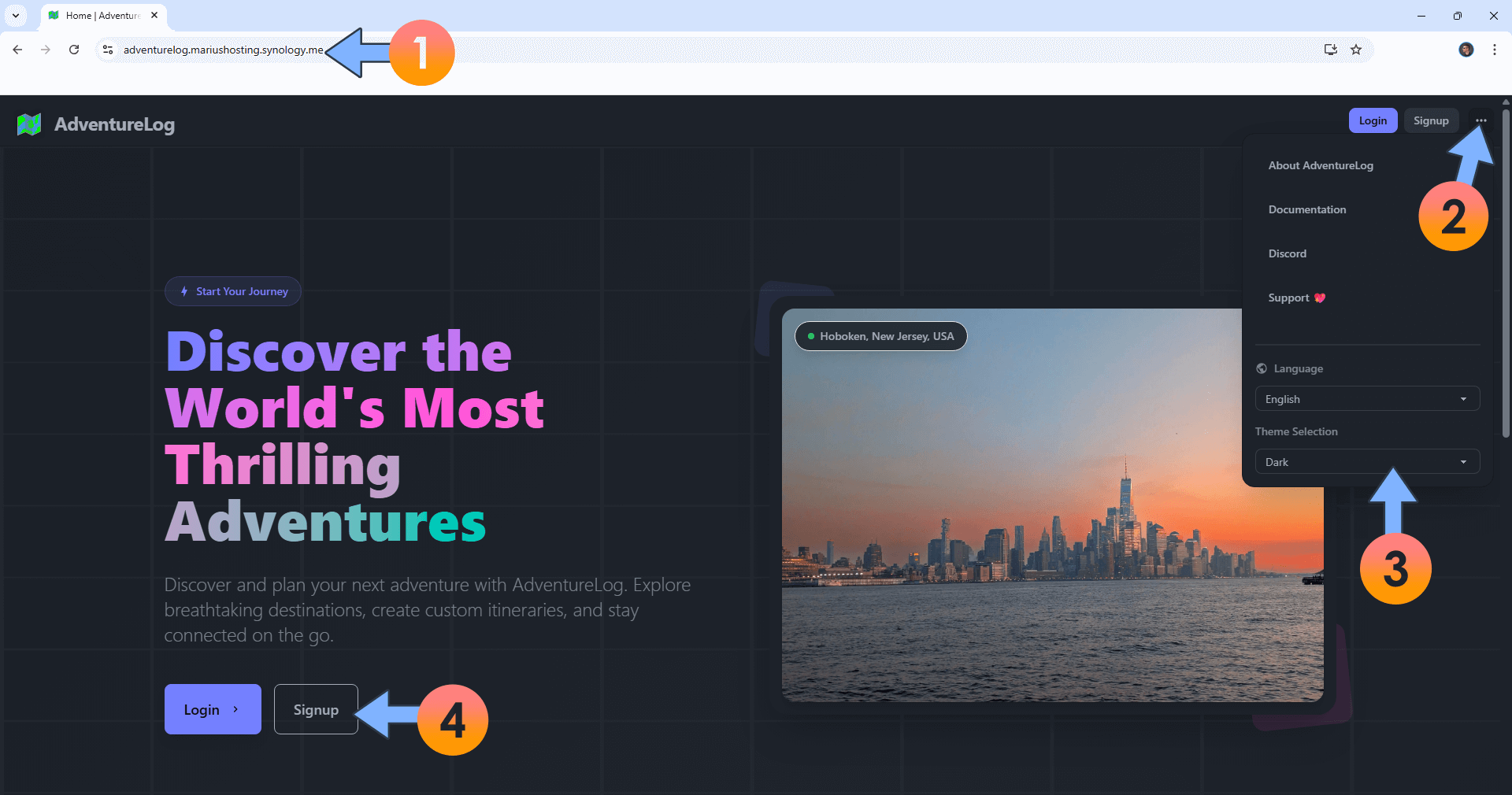 AdventureLog Synology Update 2026 new 3