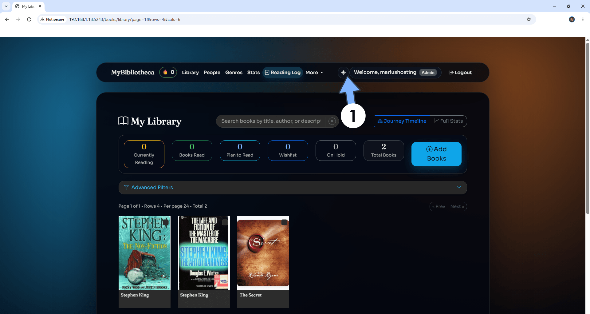 Bibliotheca Synology NAS Set up 7 new 2027