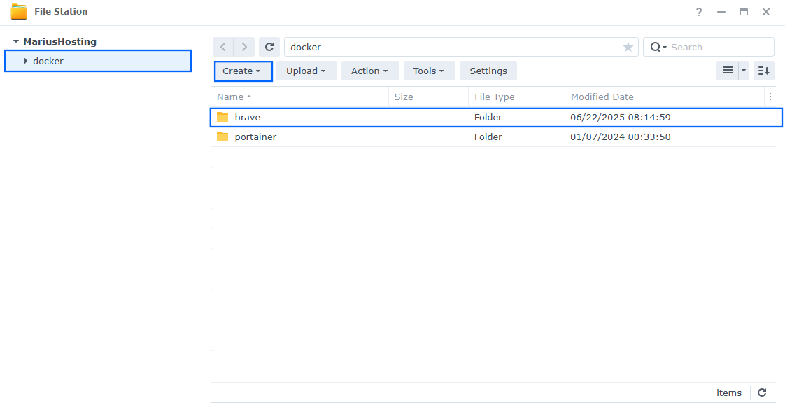 Brave Synology NAS Set up 6