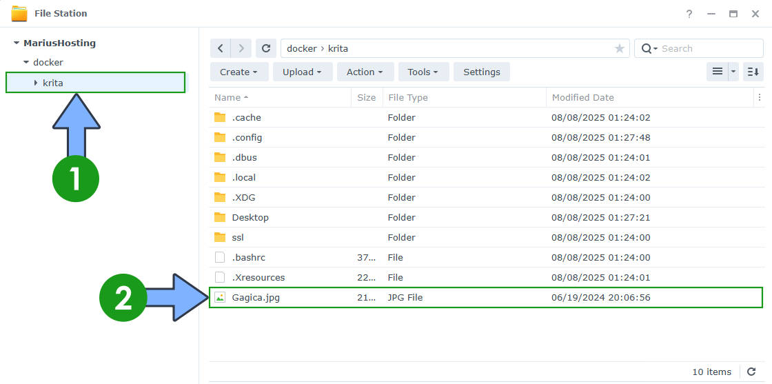 Krita Synology NAS Set up 7 new 2026
