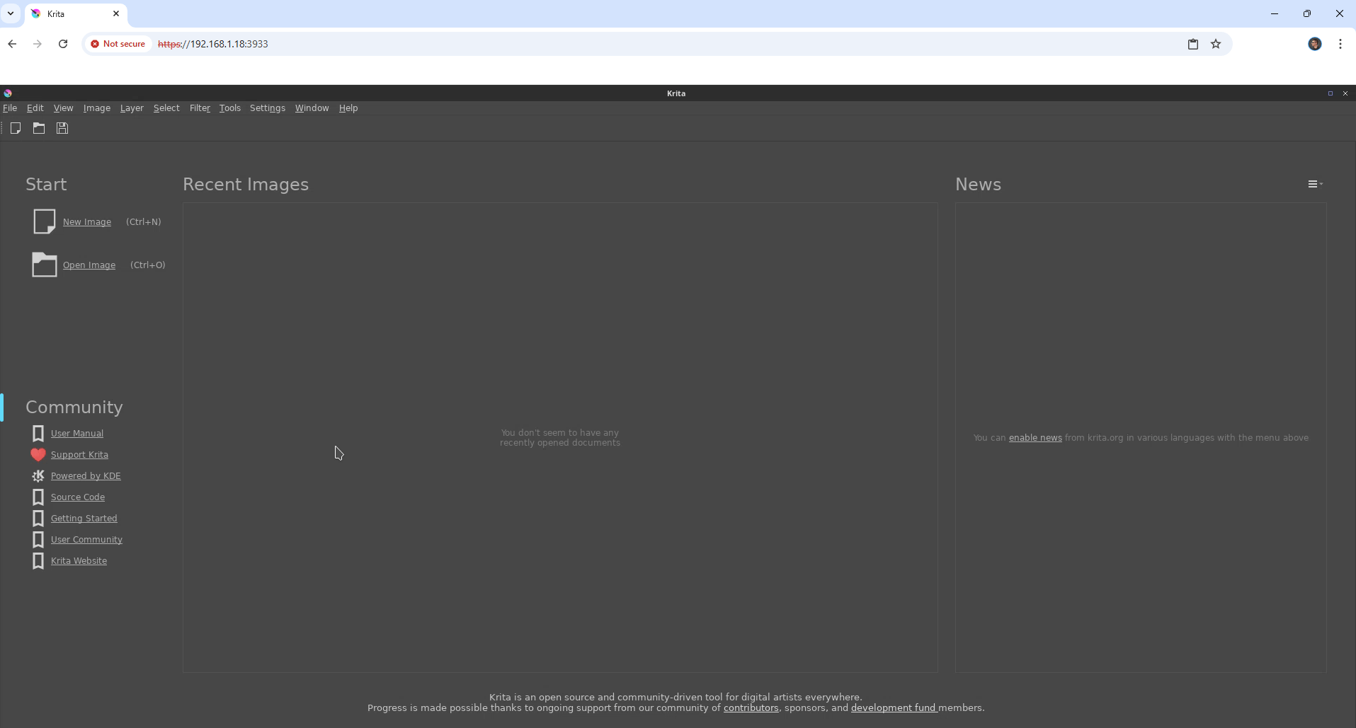 Krita Synology NAS Set up 8 new 2026