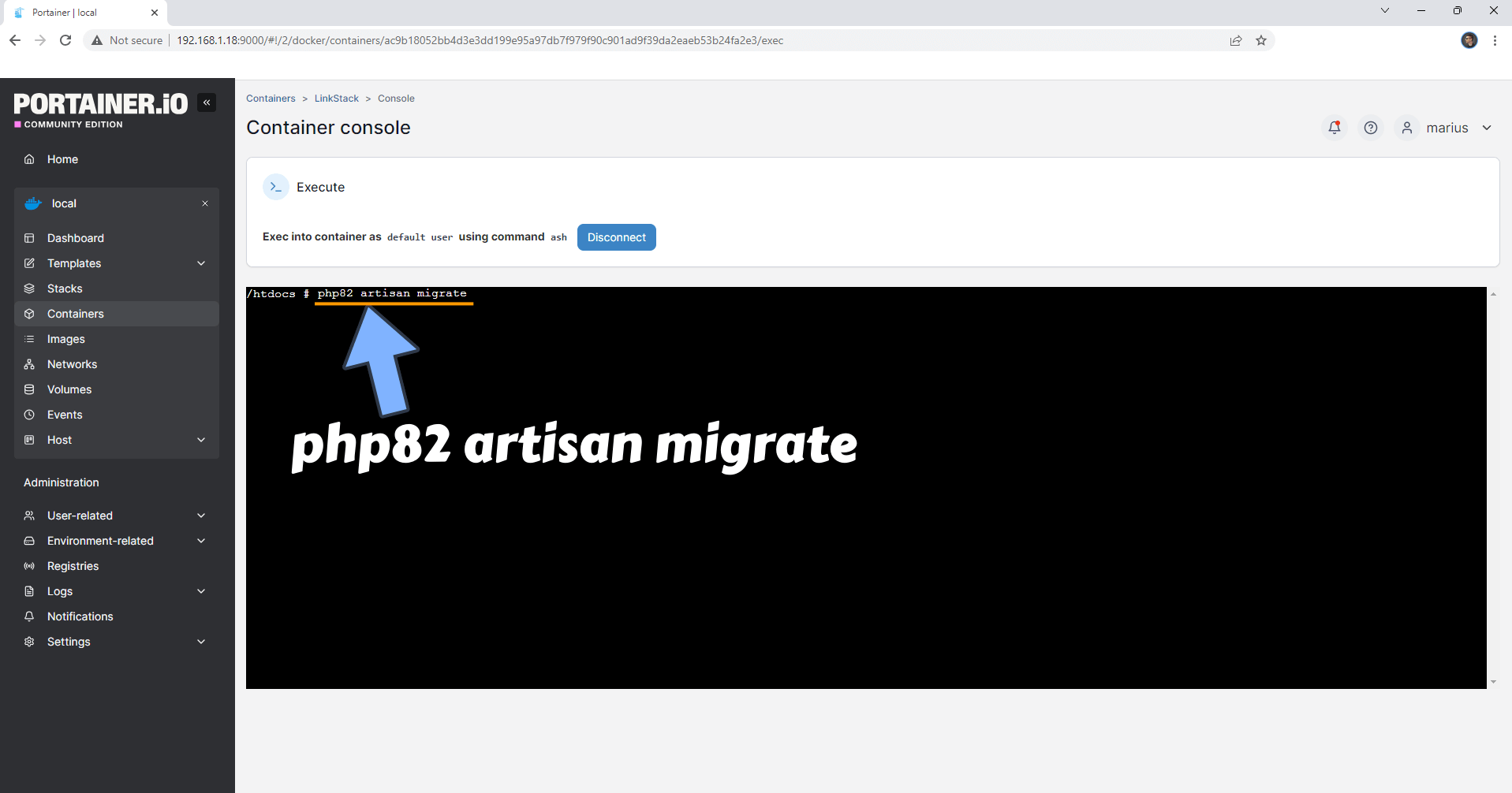 LinkStack Synology NAS Set up 12 new 2028