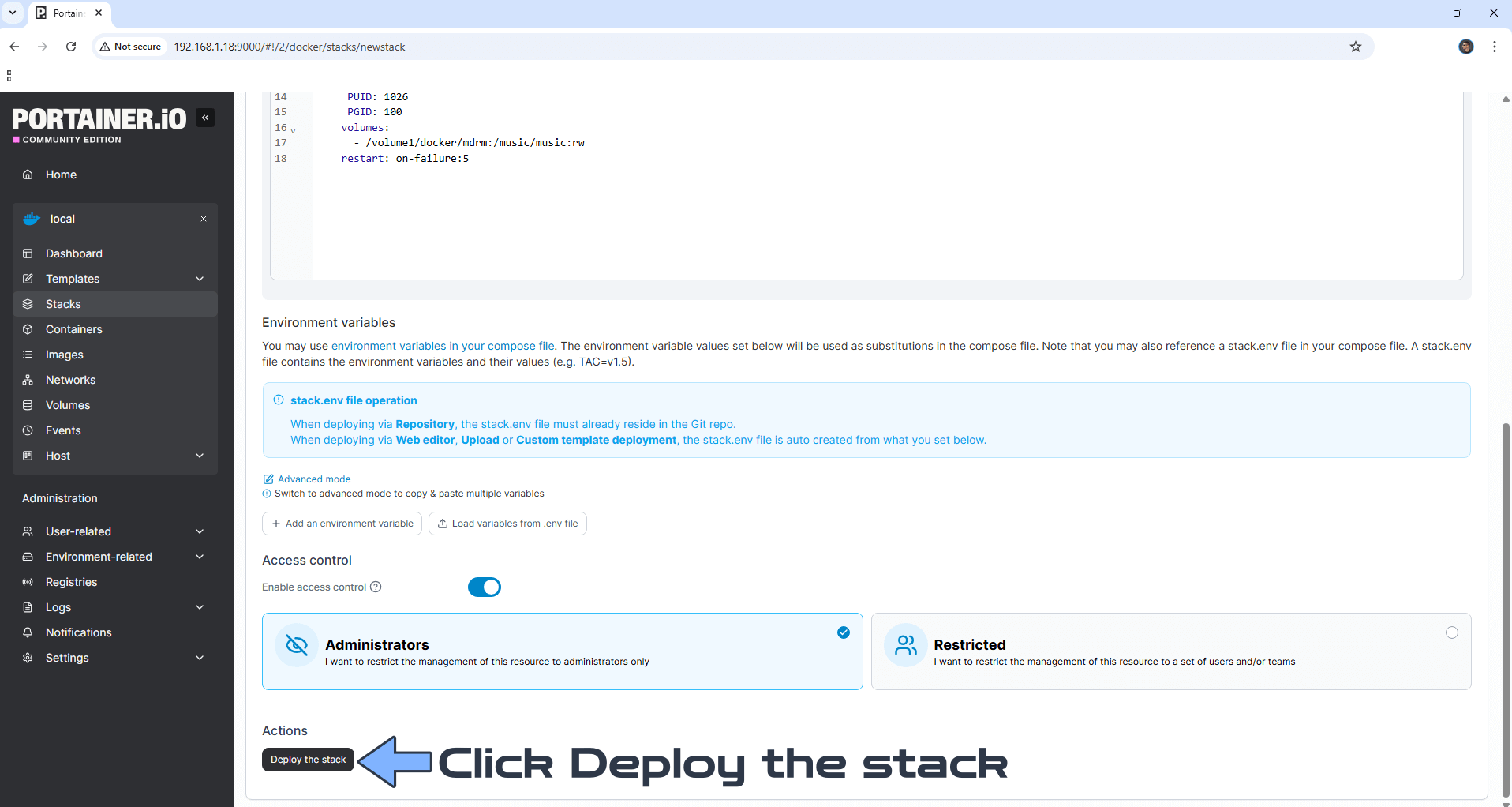 Metadata Remote Synology NAS Set up 4 new 2027