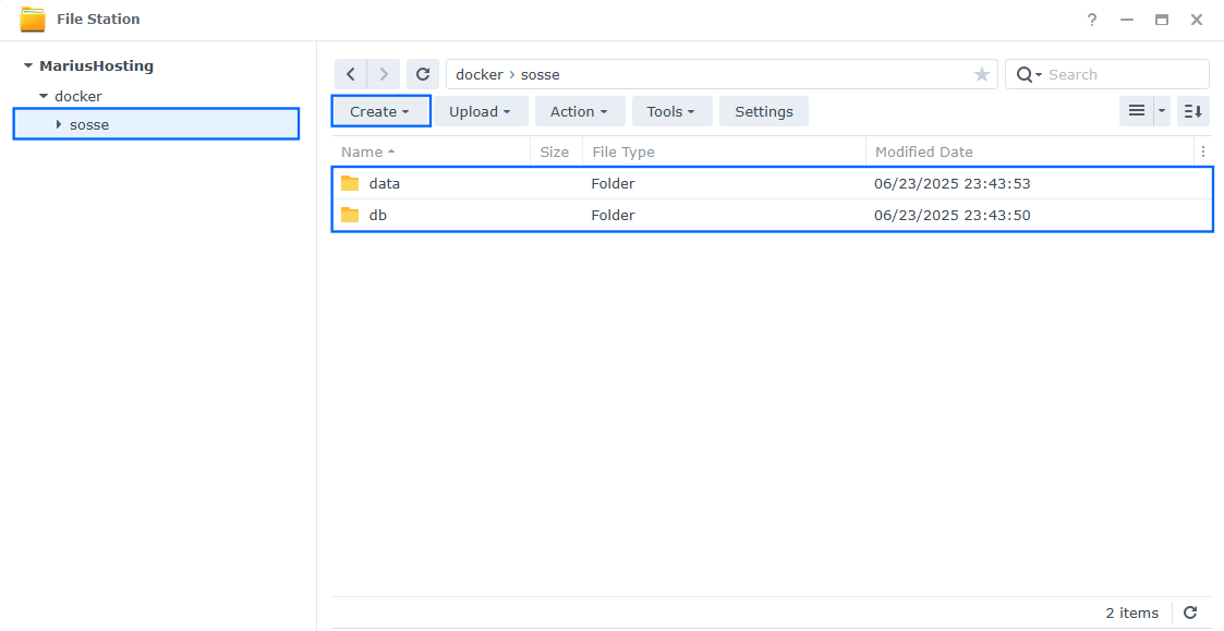 Sosse Synology NAS Set up 2