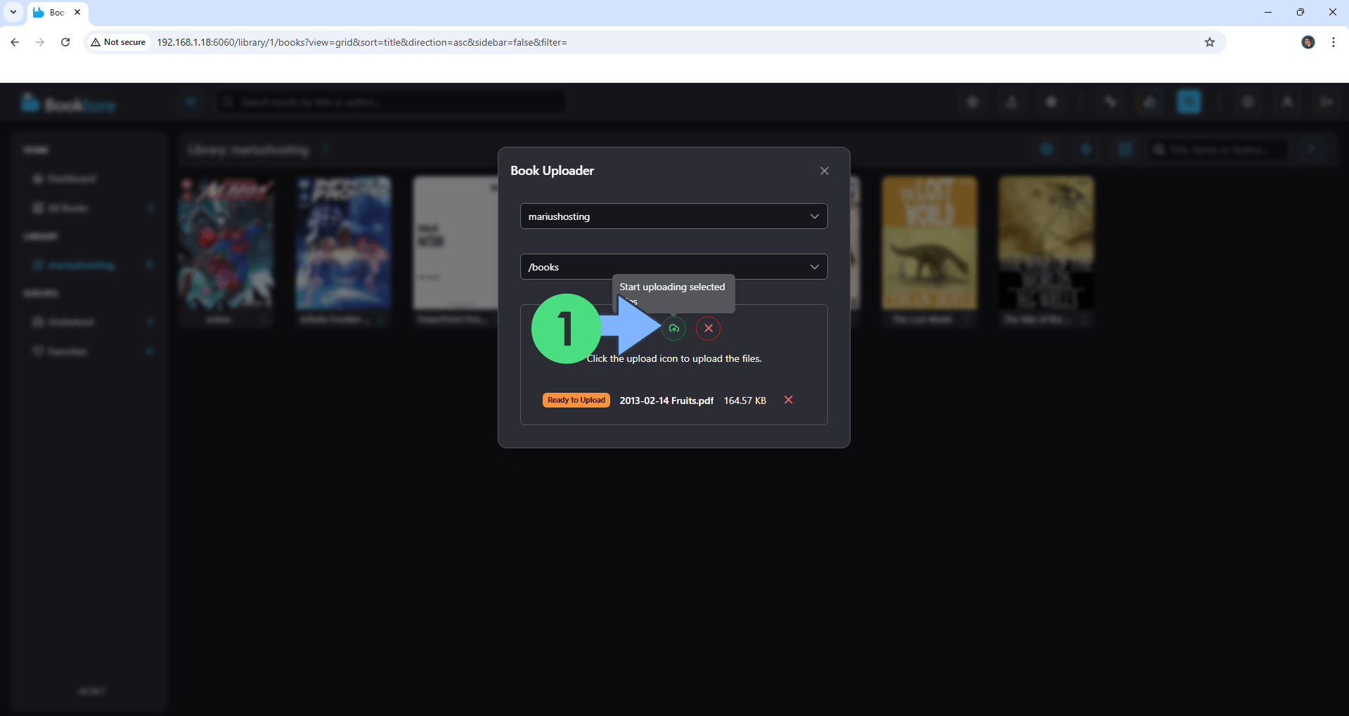 Synology Install BookLore Set up 13 new 2026