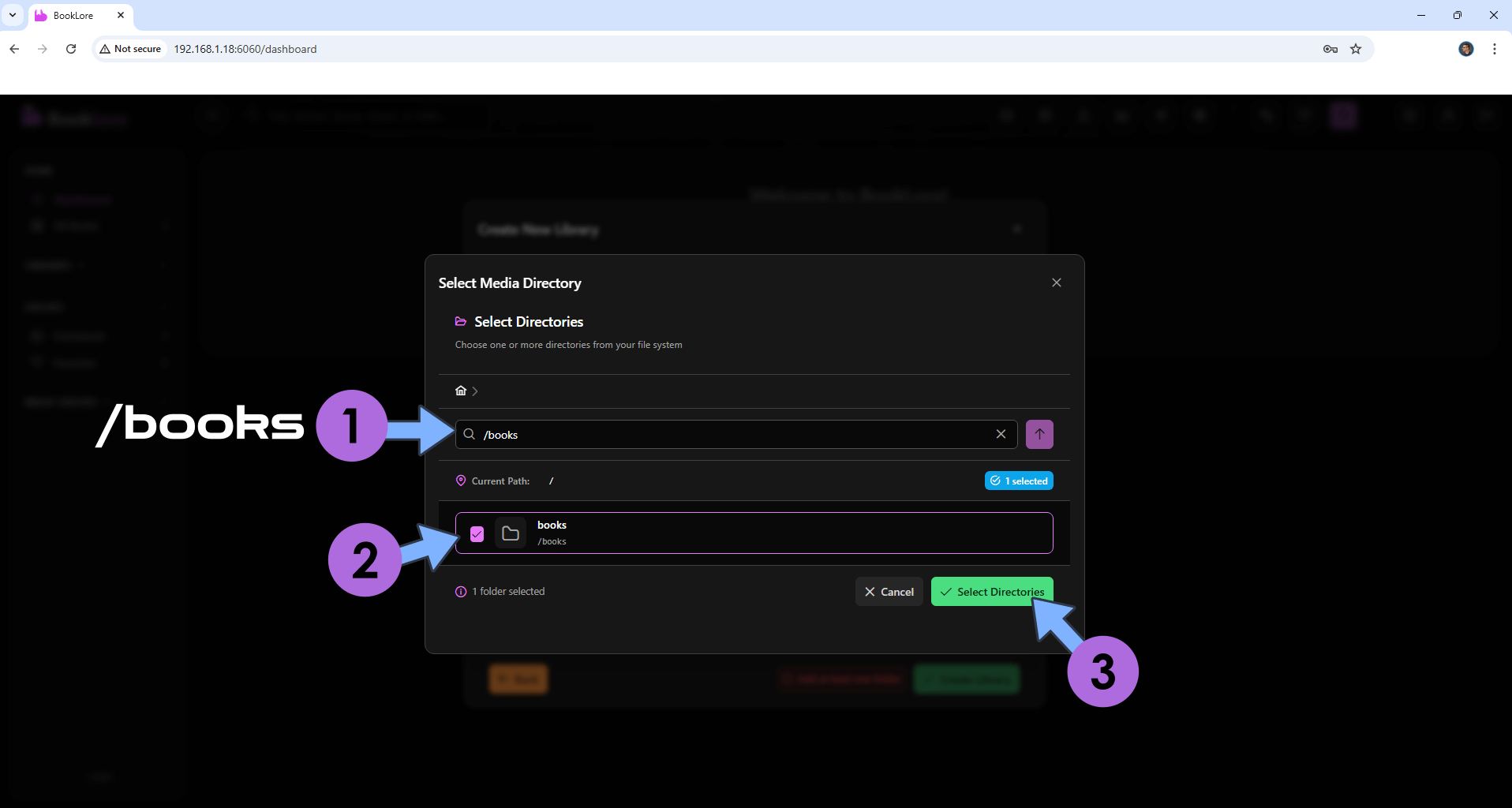 Synology Install BookLore Set up 8 new 2028