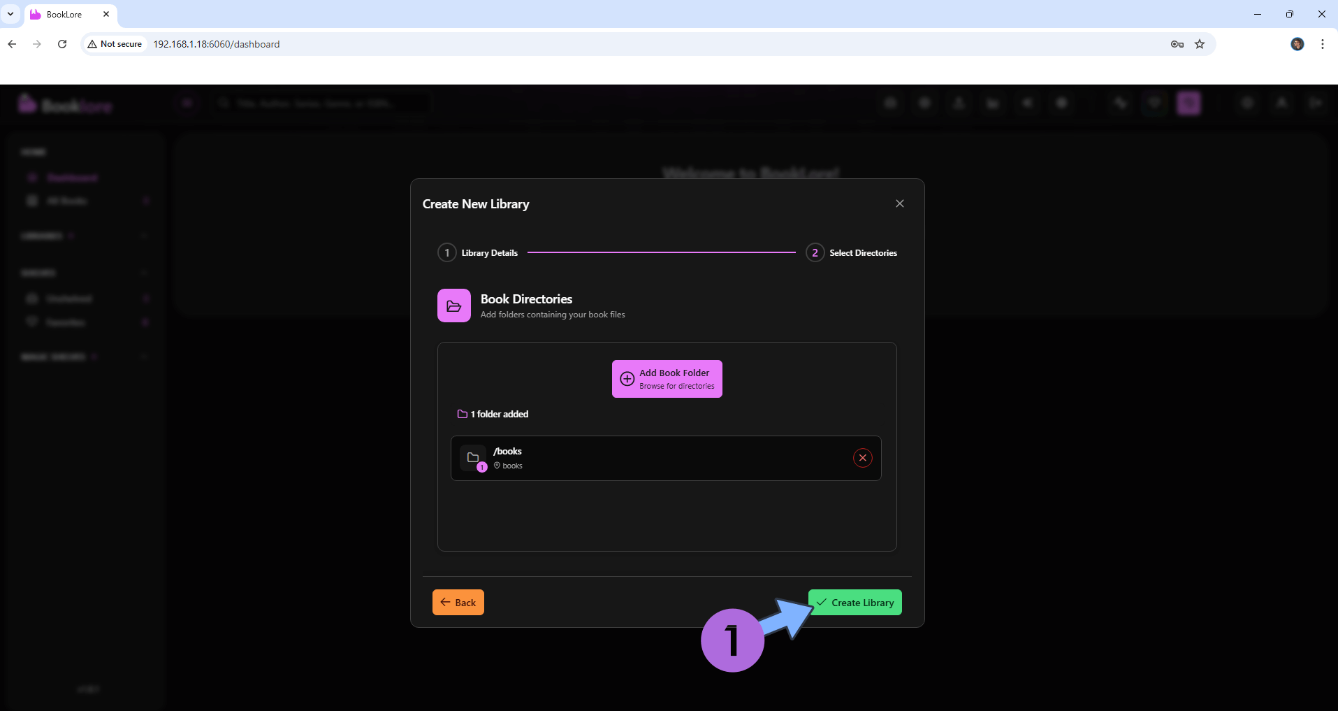 Synology Install BookLore Set up 9 new 2028