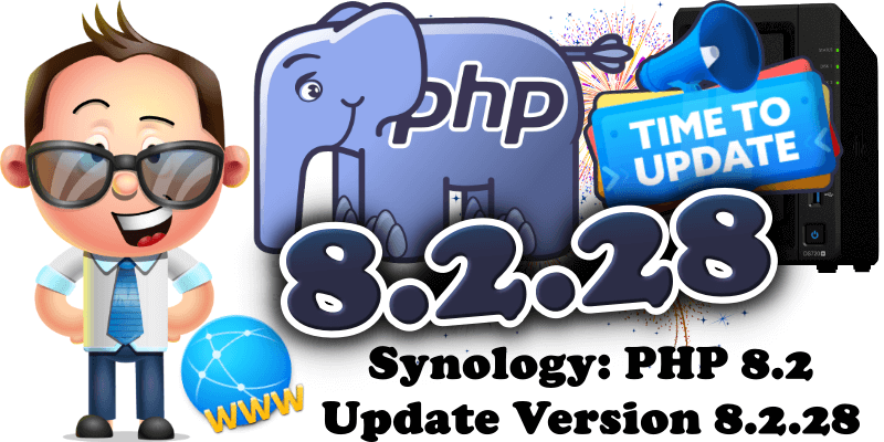 Synology PHP 8.2 Update Version 8.2.28