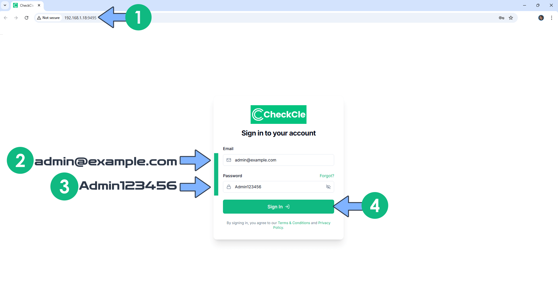 CheckCle Synology NAS Set up 5