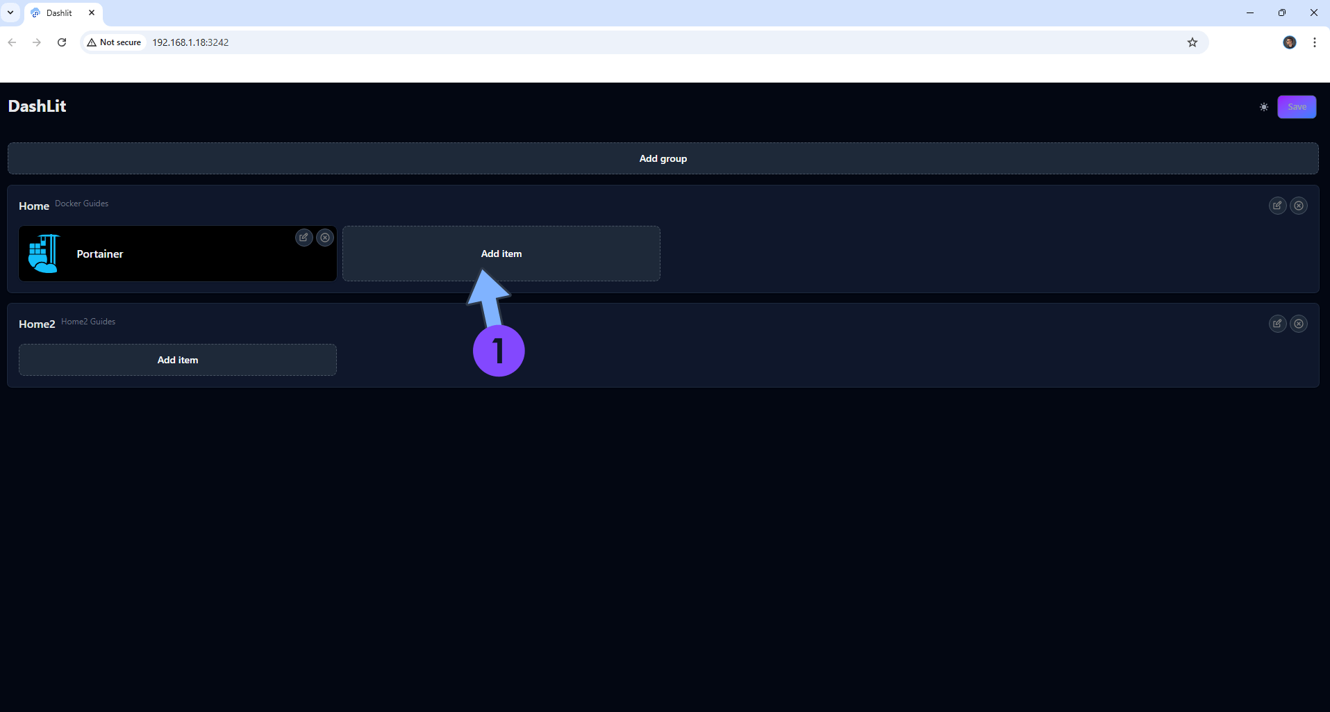 DashLit Synology NAS Set up 7
