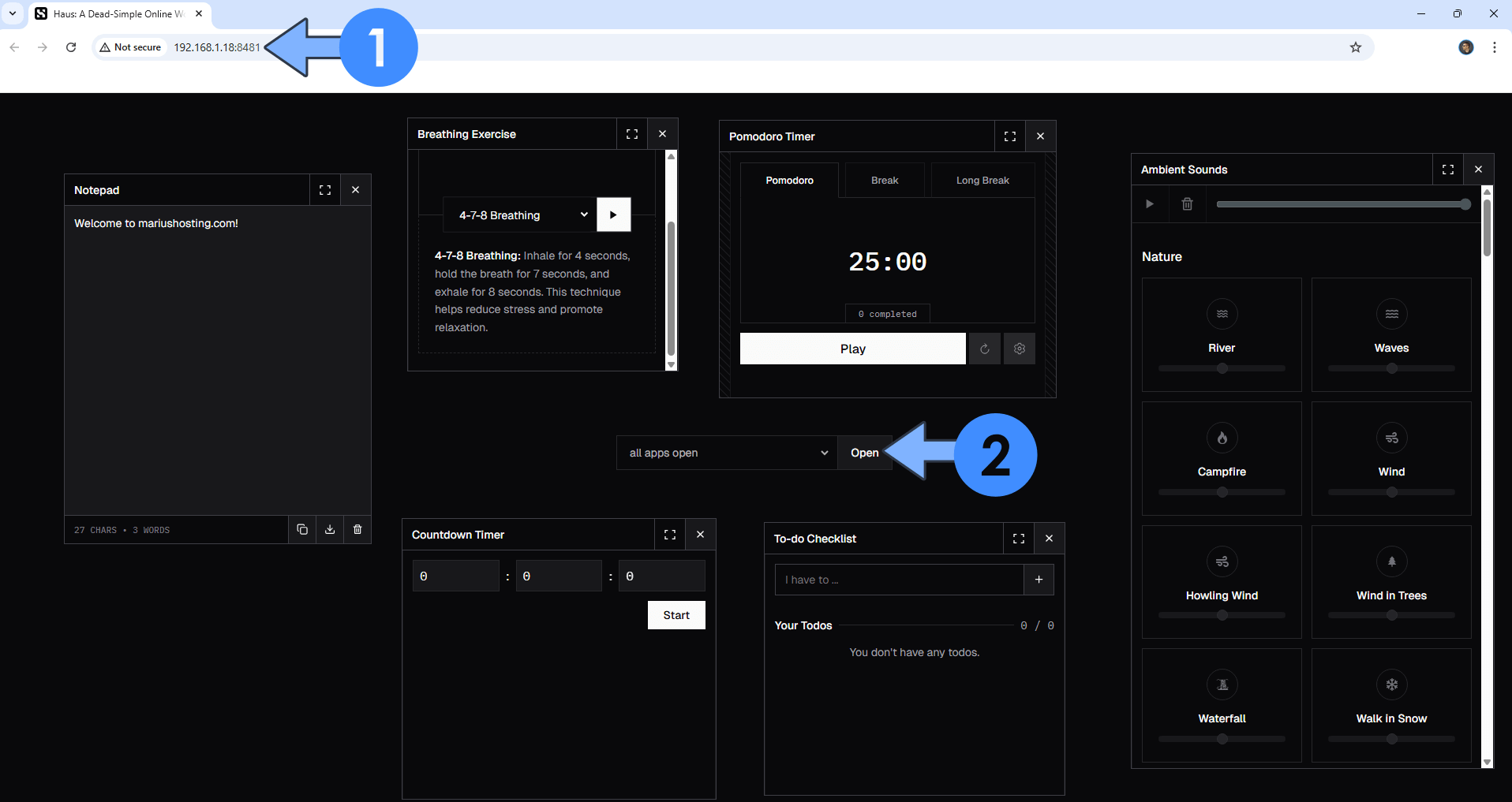 Haus Synology NAS Set up 4