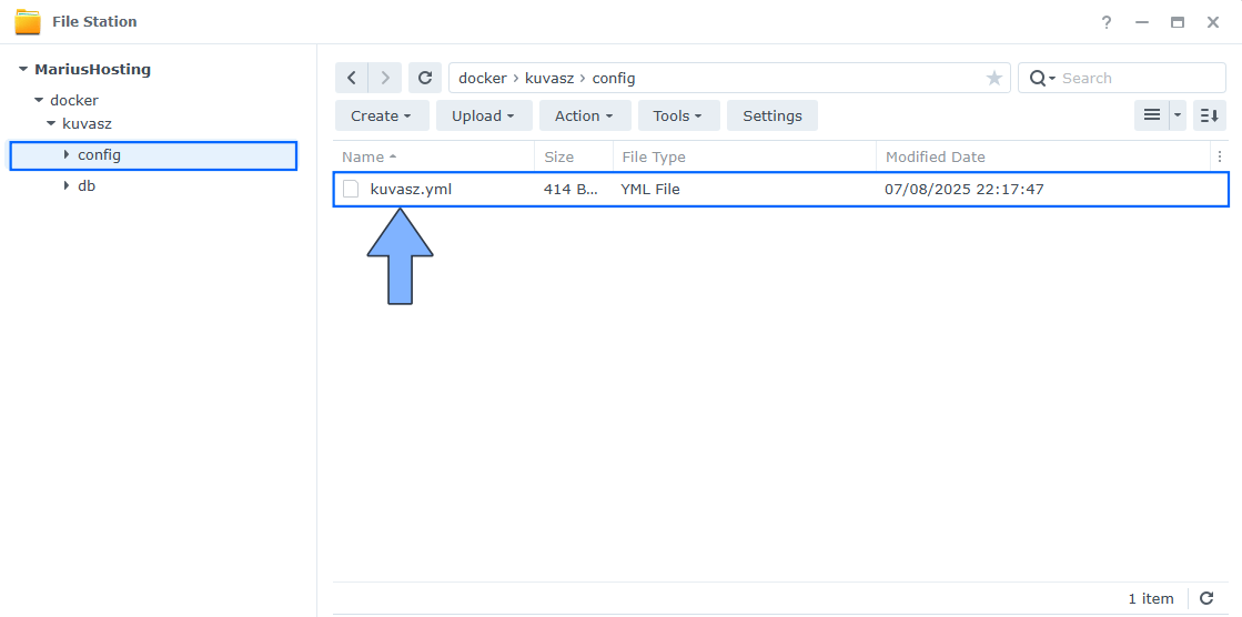 Kuvasz Synology NAS Set up 3