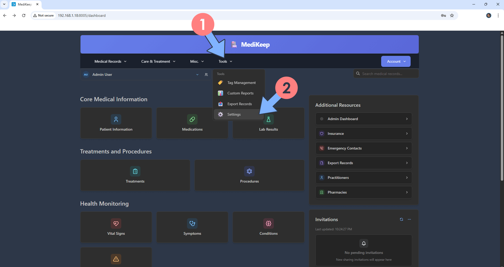 MediKeep Synology NAS Set up 6 new 2026