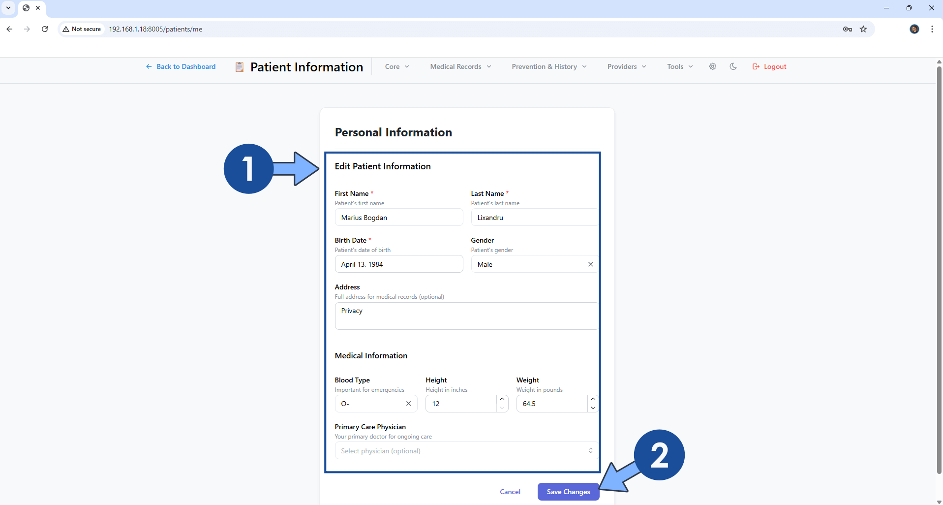 Medical Records Synology NAS Set up 10