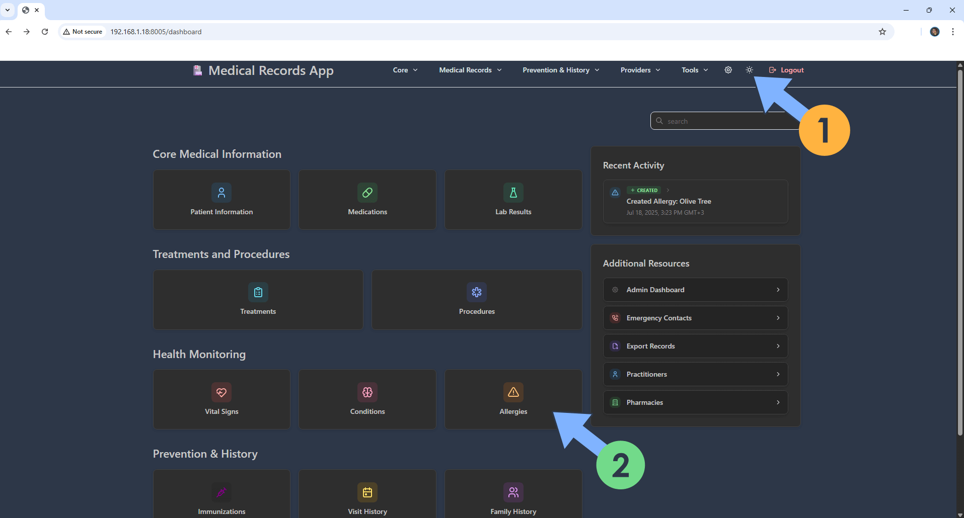 Medical Records Synology NAS Set up 11