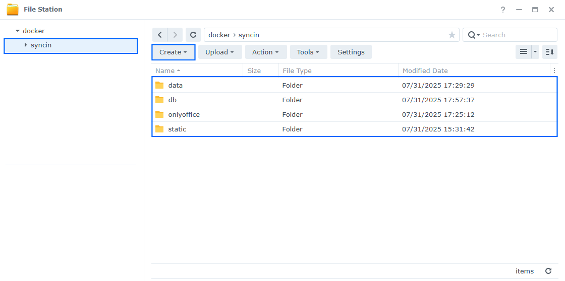 Sync-in Synology NAS Set up 10
