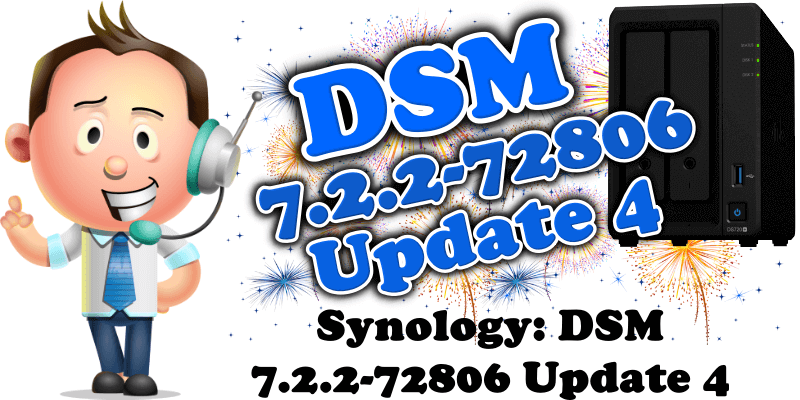 Synology DSM 7.2.2-72806 Update 4