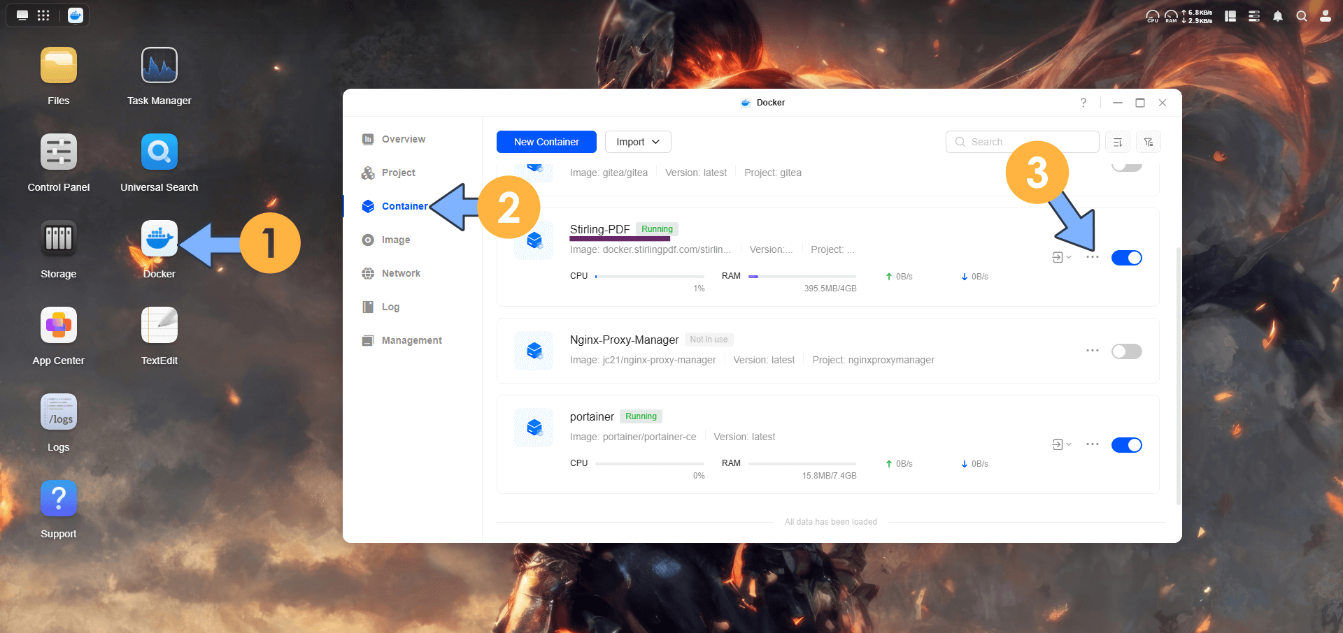 UGREEN NAS Docker Shortcuts 1