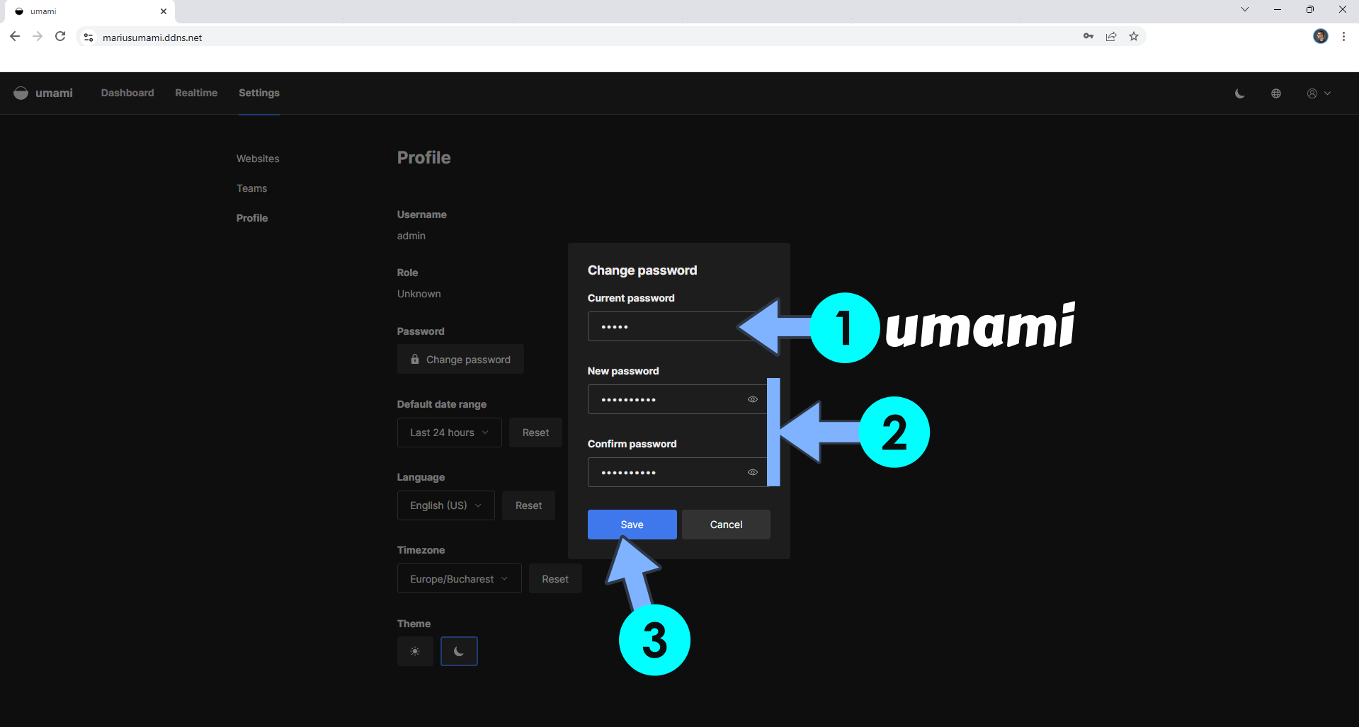 Umami UGREEN NAS Set up 12